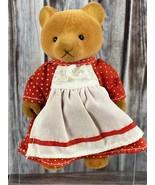 Vintage Sylvanian Families Mama Bear with Red Dress - $9.99