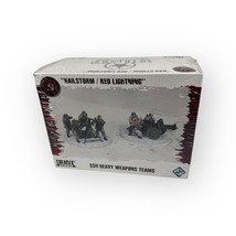 Dust Tactics SSU Heavy Weapons Teams Hailstorm / Red Lightning Set New i... - $35.00