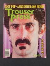 TROUSER PRESS MAGAZINE FEB 1980 FRANK ZAPPA, IGGY POP, JOE PERRY AEROSMI... - $182.86 MXN