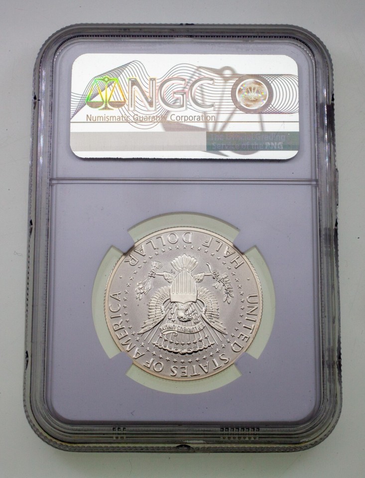 2018-S 50C Kennedy Half Dollar Graded By NGC PF70 Reverse Anti-
show original... Item image 2