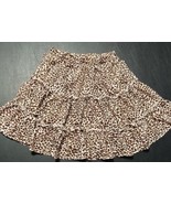 Shein Misses Womens Size S Skirt Leopard Print Brown - $7.38