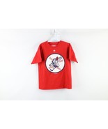 Majestic Boys Size Large Faded Cleveland Indians Chief Wahoo Retro T-Shi... - £19.43 GBP