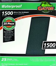Ali Industries, Inc Gator Grit Silicone Carbide Sanding Sheets 1500 Grit... - $30.37