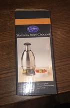 CROFTON STAINLESS STEEL CHOPPER #6548 - £11.85 GBP