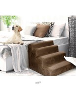The Soft Step Pet Dog Cat Stairs BROWN - $1,525.67 MXN