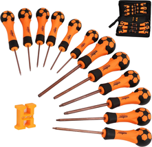 SEDY 13-Piece Magnetic Torx Screwdriver Set with Magnetizer, Security Ta... - £15.34 GBP