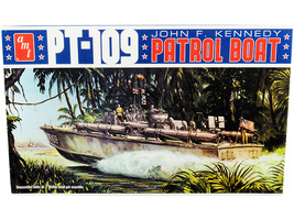 Skill 2 Model Kit PT-109 John F. Kennedy World War II Patrol Boat 1/64 Scale Mod - $55.34