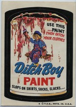 Ditch Boy Paint 1974 Wacky Packages Series 6 spoof of Dutch Boy Paint - $14.99