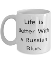 Cute Russian Blue Cat, Life is Better With a Russian Blue, Russian Blue Cat 11oz - £11.70 GBP+