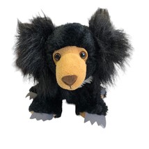 Wild Republic Sloth Bear Black Stuffed Animal Plush Wildlife 9 in Sittin... - $29.80