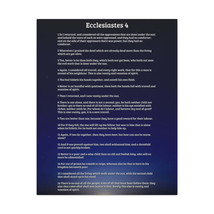  Ecclesiastes 4 Chapter Sky Consider All Oppressions Bible Canva - £59.41 GBP+