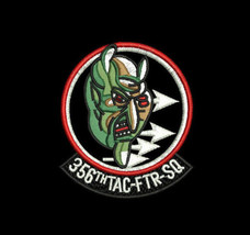 US Air Force 356th Tactical Fighter Squadron USAF Embroidered Polo shirt - $641.12 MXN+