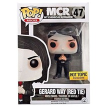 Funko Pop! Rocks My Chemical Romance Gerard Way (Red Tie) #47 Exclusive Figure M - £79.14 GBP