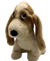 Vintage BOGART Bassett Hound Plush Dog Stuffed Plushie Animal Fair 12” 1976 - £42.78 GBP