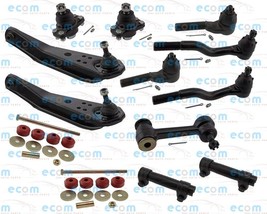 Front End Kit Manual Ford Mustang Lower Arms Tie Rods Ends Idler Arm Ball Joints - £222.66 GBP