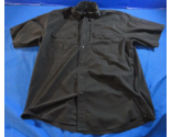 5.11 511 TACTICAL SERIES BLACK SHORT SLEEVE 2 POCKET BUTTON UP SHIRT LR - $20.03