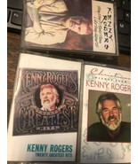 Lot Of 3 Kenny Rogers Cassette Tapes/ very good complete W case + artwork - £7.78 GBP