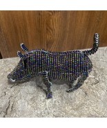 Beadworx by Grassroots Warthog Handcrafted Beaded Wire Figurine Lion Kin... - €25,51 EUR