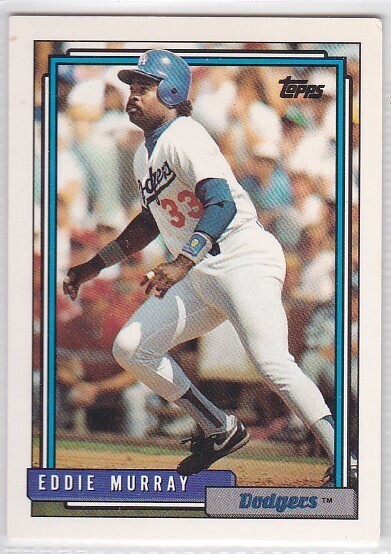 M) 1992 Topps Baseball Trading Card - Eddie Murray #780 - $1.97