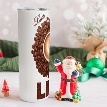 Stainless Steel Tumbler - Insulated Travel Mug Drinkware - Latte Life - ... - £12.89 GBP