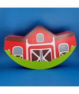 Balancing Barnyard Replacement Farm Barn Playset Only Brybelly Wooden 1907 - $6.64 CAD