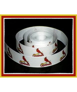 St. Louis Cardinals Inspired Grosgrain Ribbon - $9.90