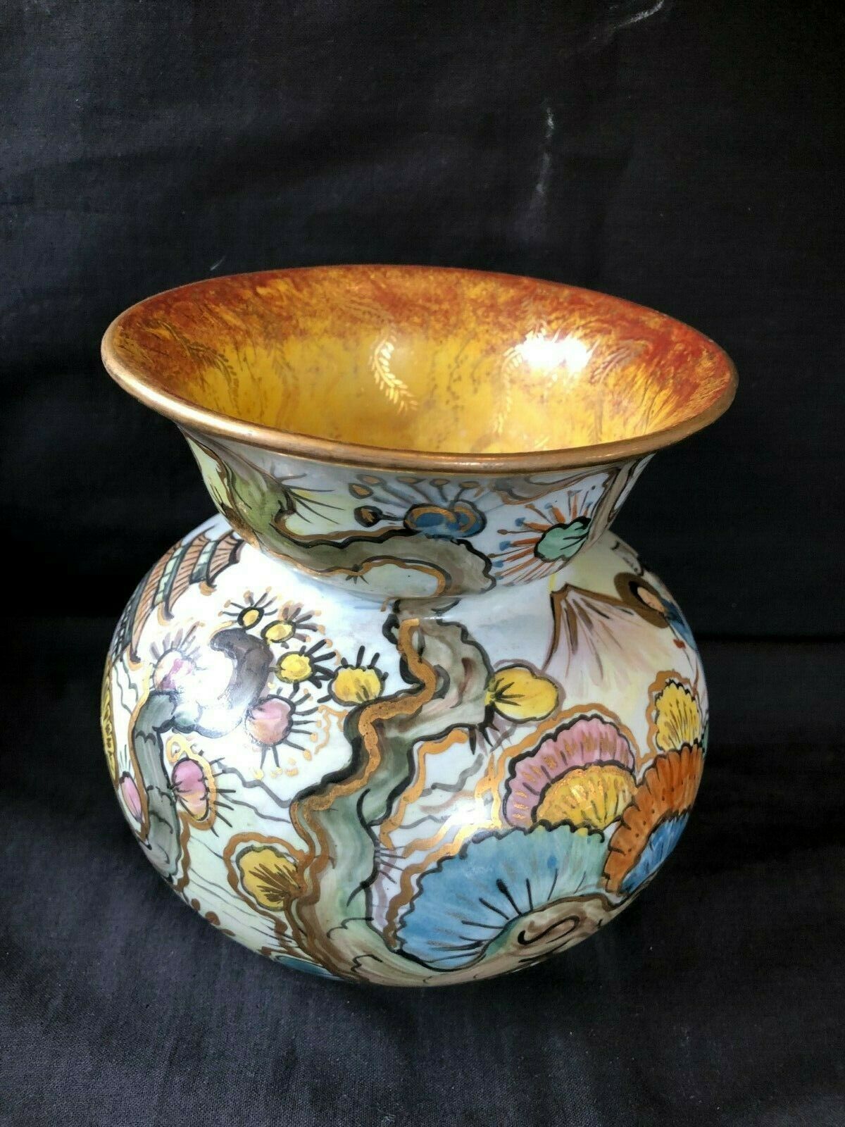 Primary image for Antique signed chinese porcelain / pottery vase
