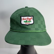 Lost Creek Golf Course Imperial Green Hat Embroidered Leather Strap Back... - £15.50 GBP
