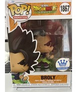 Dragon Ball Z: The Movie Broly Funko Pop 1867 Funko.com Exclusive W/Pro ... - $19.79