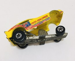 Hot Wheels Pepsi Challenger Funny Car Yellow 1977 - Excellent! - £18.67 GBP