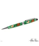 Henri Purec Mother of Pearl BALL POINT PEN Model GP-PGR Green  - £39.10 GBP