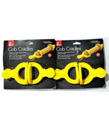 2 Pack Of 2 Pc Kitchen Discovery Cob Cradles Hold Corn On The Cob - $30.07 CAD