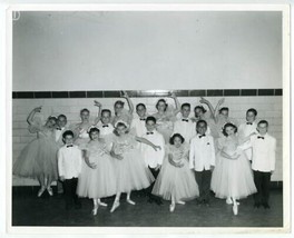 1950&#39;s Dance Recital Photo Girls and Boys Class - £14.01 GBP