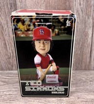 Coca-Cola Collectible St Louis Cardinals Ted Simmons Bobblehead • Still ... - £14.07 GBP