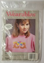 Wearables to Cross Stitch by Golden Bee Inc. #60258 Bears - £6.23 GBP