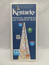 Vintage 1970 Kentucky Official Highway And Parkway Map Brochure - £14.23 GBP