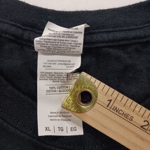 Gildan Ultra Cotton Fear The Rattlers Men Black Graphic T-Shirt Short Sleeve XL  image 4