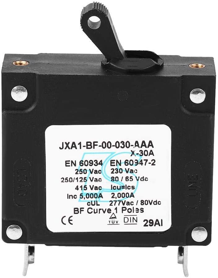 Durable 15A 20A 25A 30A Miniature Dc/Ac Manual On/Off Toggle Reset Switc... - $29.98