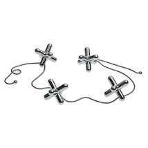 Alessi &quot;Tripod&quot; Chrome Adjustable Element Trivet - $67.50