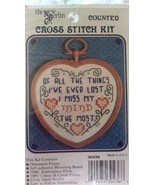 The New Berlin Mini Counted Cross Stitch Kit &#39;Of All The Things I&#39;ve Eve... - £13.28 GBP