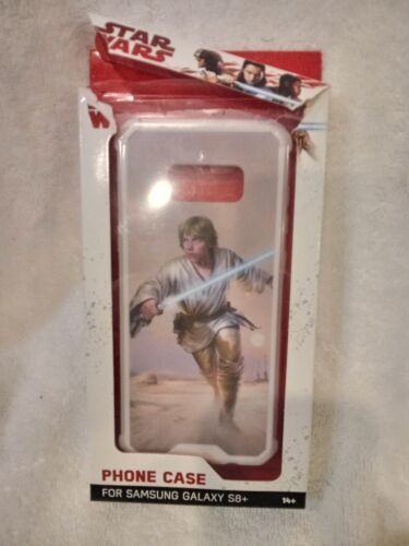 STAR WARS Samsung Galaxy S8+ phone case LUKE SKYWALKER Thinkgeek New - $9.00