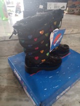 Size 7 Rainbow Black Boots - £31.13 GBP