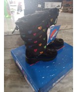 Size 7 Rainbow Black Boots - $53.91 CAD
