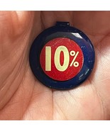 Vintage WWII War Bonds Lapel Button 10% - $92.26 MXN