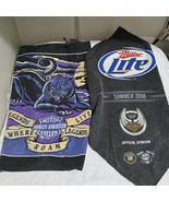 VTG 80s Harley Davidson Bandana Purple Panther Legends Live Where Roam +... - $590.34 MXN