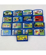Lot 17 Leapfrog Leapster Game Cartridges Star Wars Cars Nemo Disney Not ... - $54.78 CAD