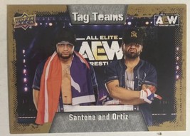 Santana And Ortiz Trading Card AEW All Elite Wrestling #86 - £1.55 GBP