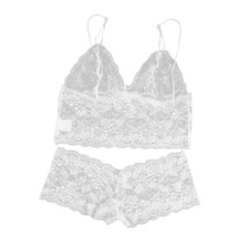 Sexy Sleepwear Lace Nightwear Lingerie Bra and G-string for Women Ladies - £23.97 GBP