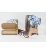 Chloe CE743S Brown Blue Tortoise Acrylic Logo Sunglasses NWT Case - €192,36 EUR