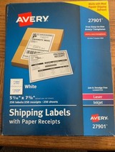 Avery Shipping Labels With Reciepts 27901-Brand New-SHIPS N 24 HOURS - £45.64 GBP